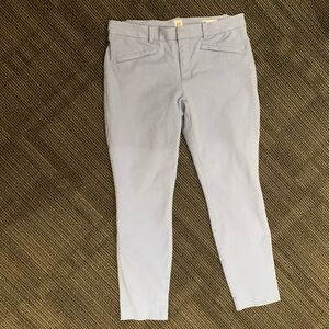 Gap Skinny Ankle Powder Blue Slim Fit Pants size 10r